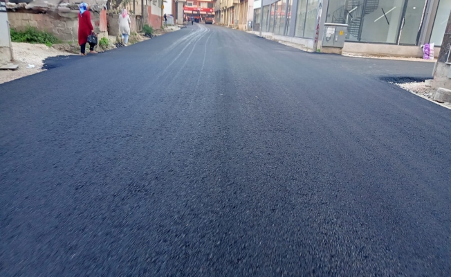 Fatsa’nın sokaklarına sıcak asfalt
