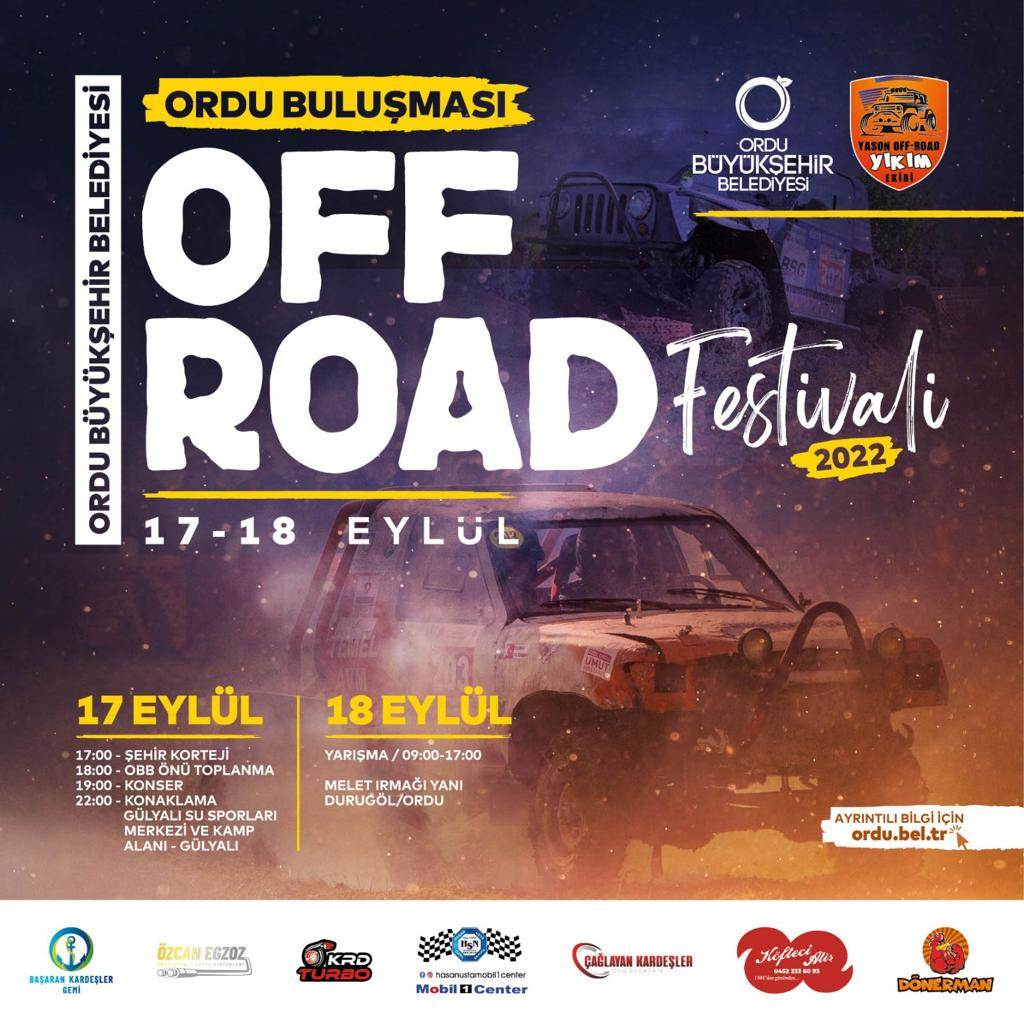 Off-Road Festivali Başlıyor
